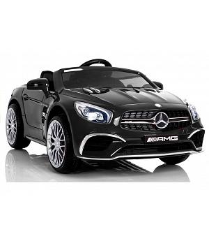 Coche eléctrico infantil Mercedes-Benz Sl65 Amg 12V, Negro, Control Remoto, Mp3 - INDA67-LE2337